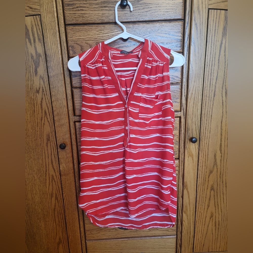Market and Spruce Sleeveless Blouse